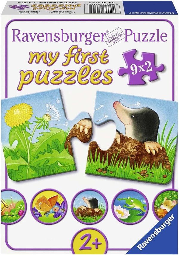 Ravensburger First Puzzle Tiere im Garten