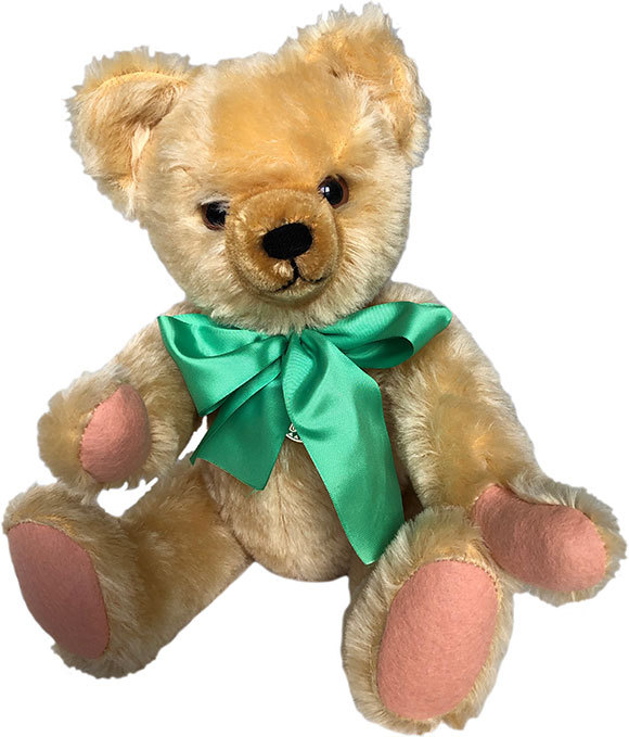 Traditions-Teddybär blond 35 cm - Einzelstück