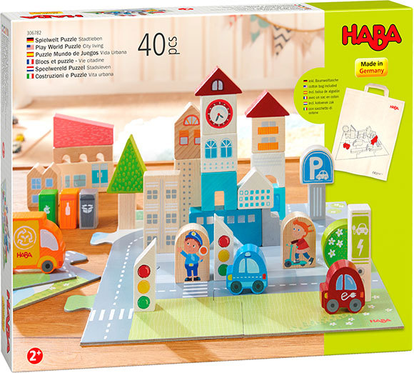Spielwelt Puzzle Stadtleben / Haba