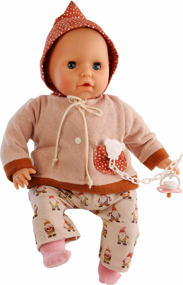 Baby Amy mit Wichtelkleidung / Schildkröt